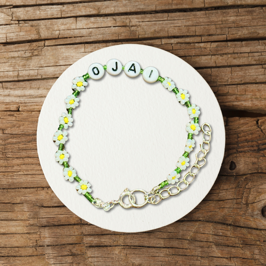 Ojai Daisy Chain Bracelet