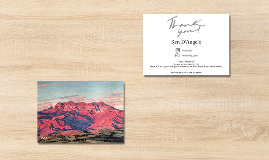 Pink Moment Greeting Cards (Pack of 10)