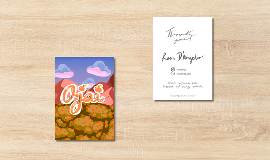 Pink Moment - Ojai Greeting Cards (Pack of 10)