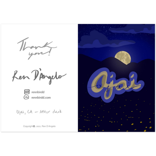 Ojai After Dark Greeting Cards (Pack of 10)