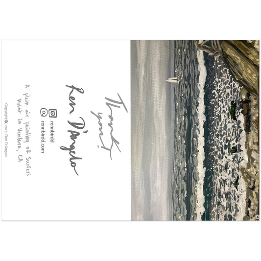 Surfer's Point Greeting Cards (Pack of 10)