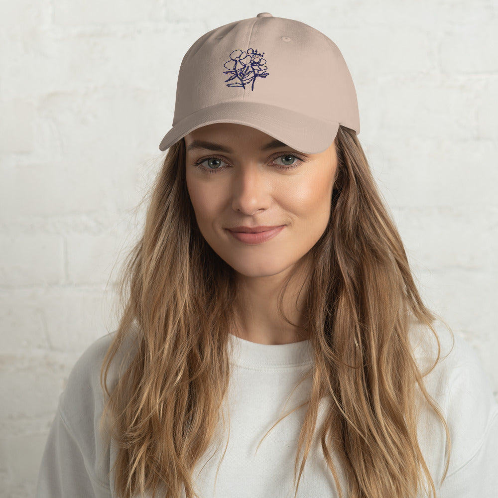 Ojai Matilija Poppy Dad Hat