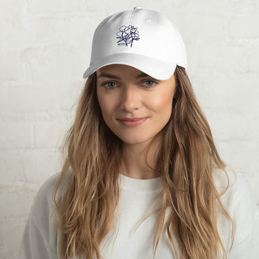 Ojai Matilija Poppy Dad Hat