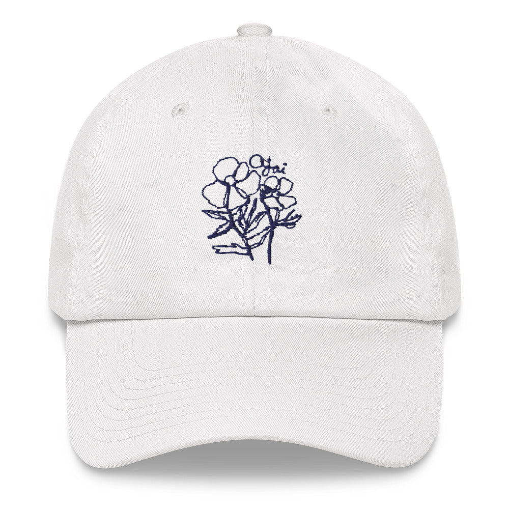 Ojai Matilija Poppy Dad Hat