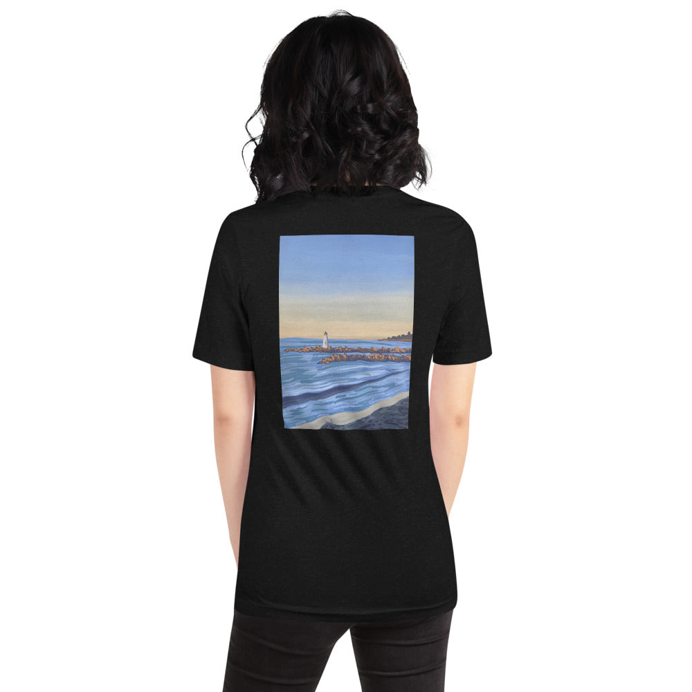 Santa Cruz Harbor Lighthouse Unisex T-Shirt