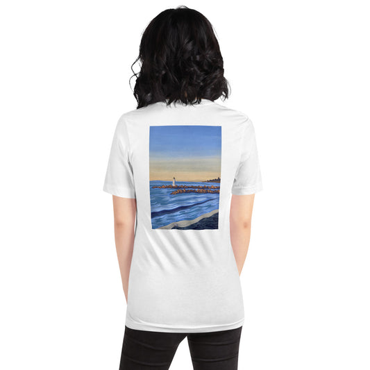 Santa Cruz Harbor Lighthouse Unisex T-Shirt